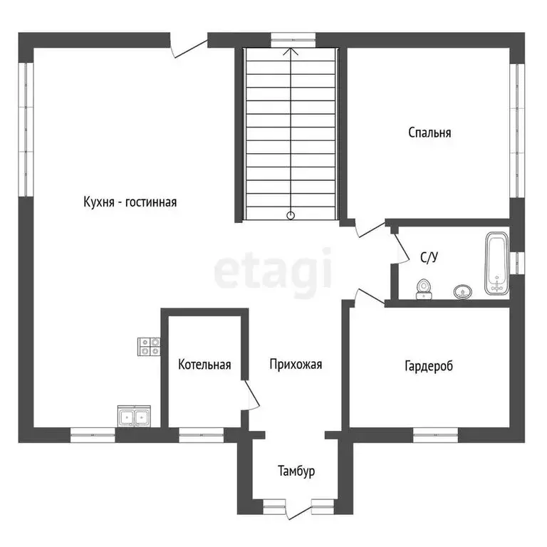 Дом в село Тимофеевка, Тимофеевская улица (160 м) - Фото 0