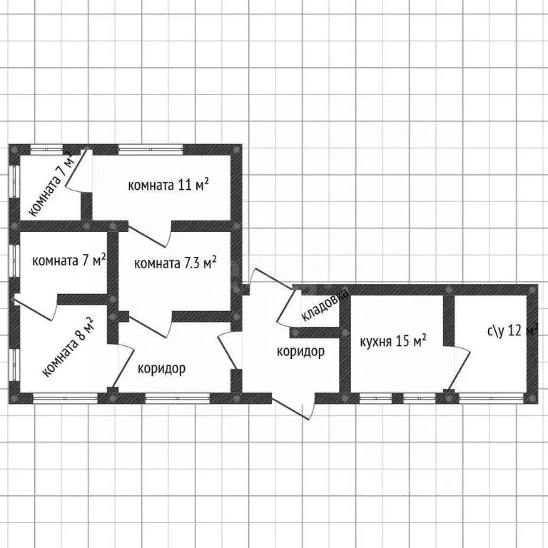 Дом в Адыгея, Майкоп Большой пер. (97 м) - Фото 2