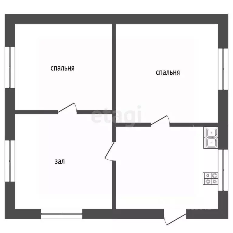 Дом в Забайкальский край, Читинский район, Новокукинское с/пос, пос. ... - Фото 2