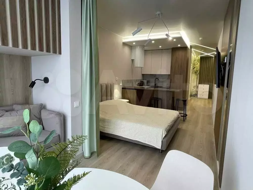 Квартира-студия, 35 м, 13/23 эт. - Фото 1