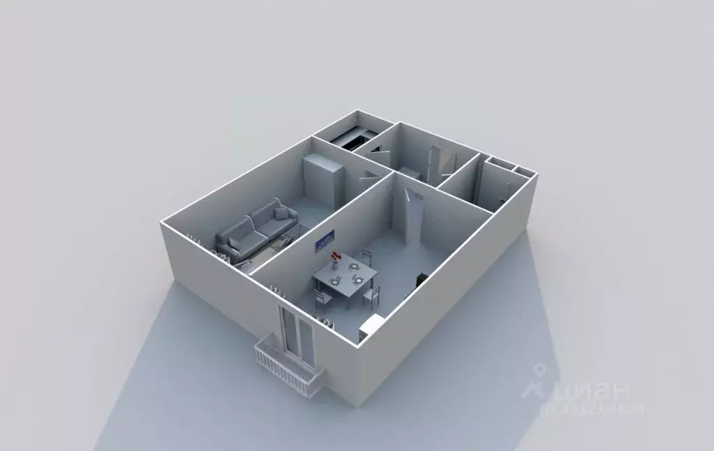 1-к кв. Москва Березовая аллея, 19к5 (31.9 м) - Фото 2