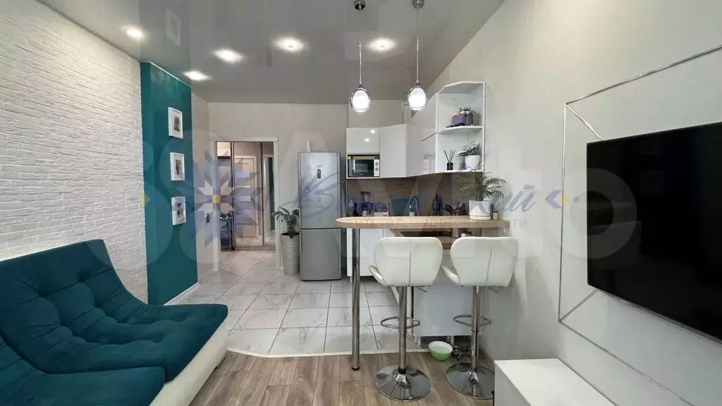 1-к. квартира, 40 м, 6/25 эт. - Фото 0