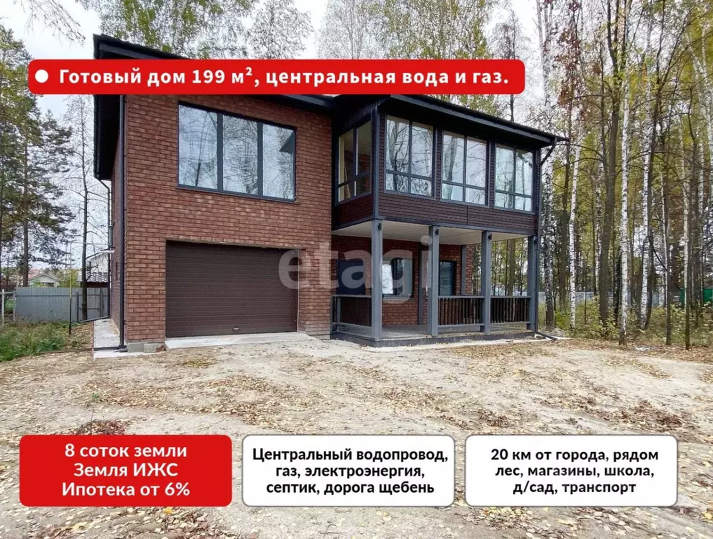 Дом в Тюменская область, Нижнетавдинский муниципальный округ, с. ... - Фото 2