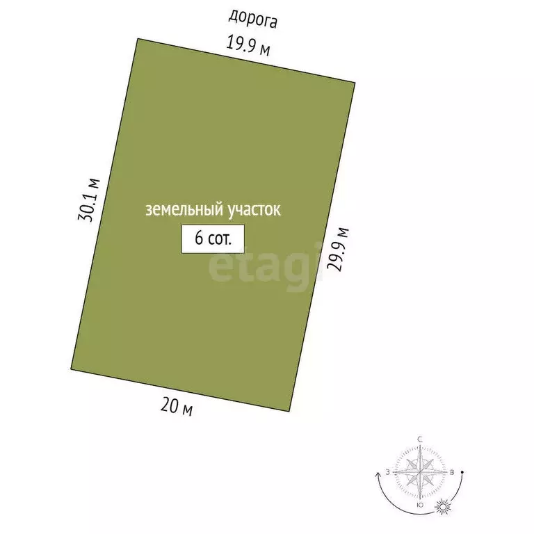 Участок в Новый Уренгой, улица Васнецова (6 м) - Фото 1