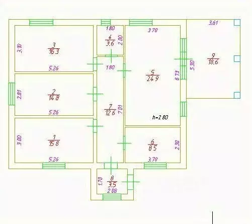 Дом в Калужская область, Калуга ул. Секиотовское кольцо (114 м) - Фото 2
