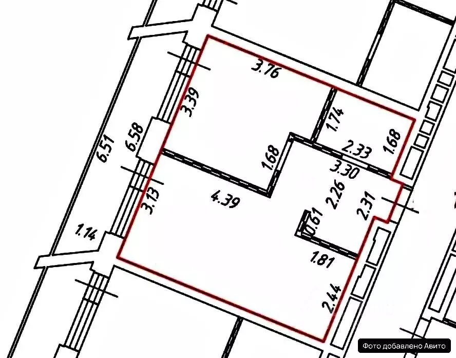 2-к кв. Москва Автозаводская ул., 26/1 (53.0 м) - Фото 2