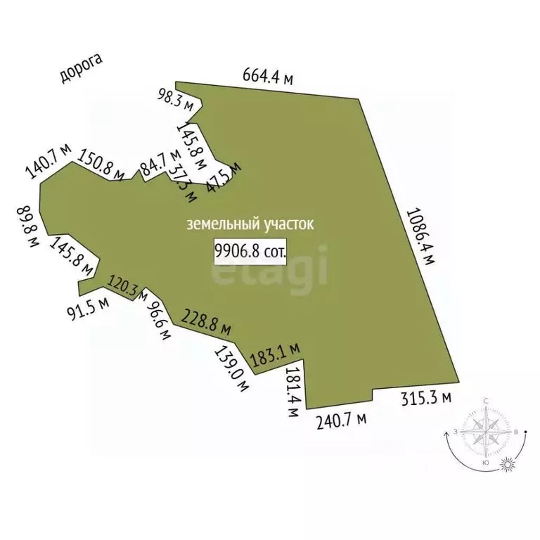 Участок в Крым, Кировский район, Первомайское с/пос, с. Изюмовка ул. ... - Фото 2