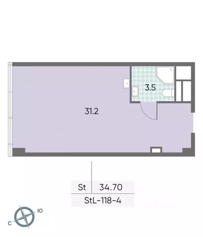 Помещение свободного назначения в Москва Зиларт жилой комплекс, ... - Фото 1