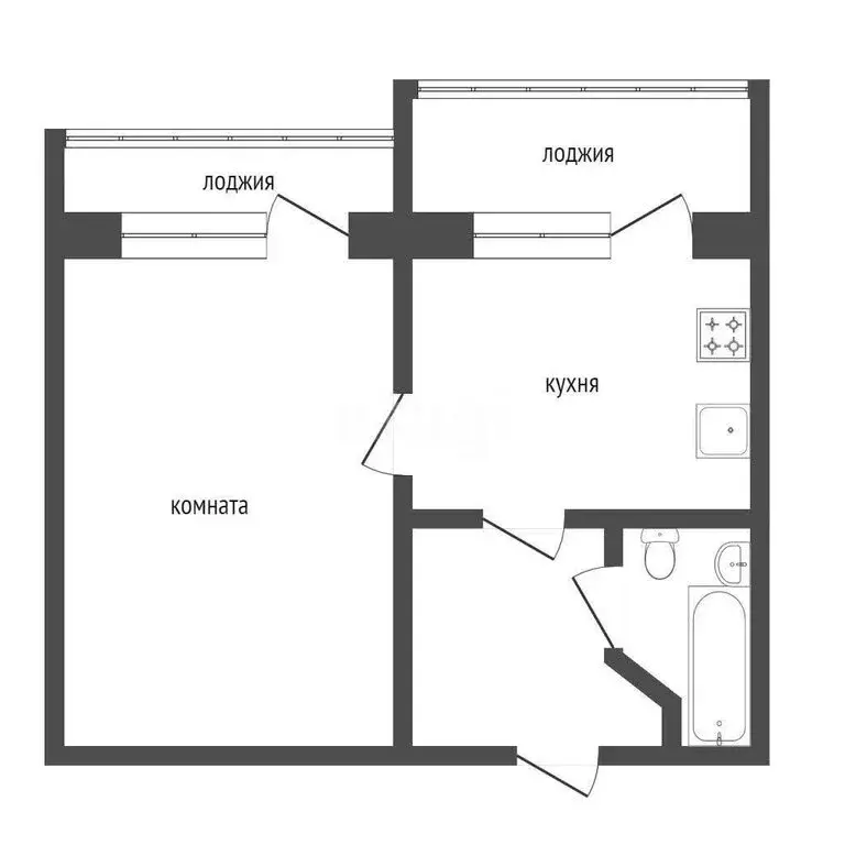 Дом в село Колесниково, Придорожная улица (120 м) - Фото 1