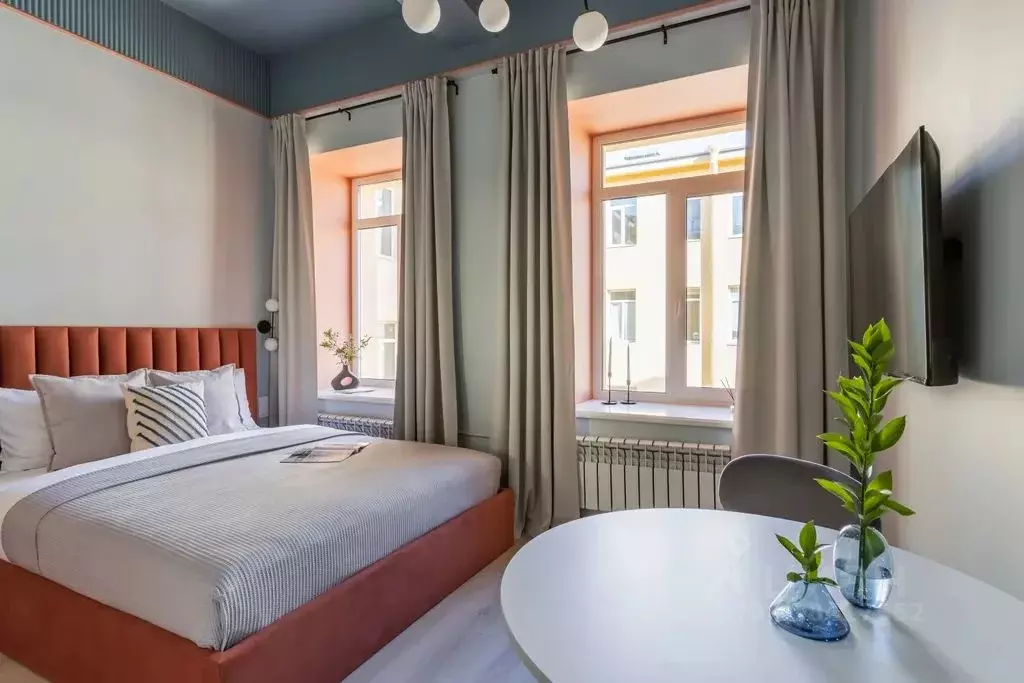 Студия Санкт-Петербург ул. Шкапина, 42 (21.0 м) - Фото 0