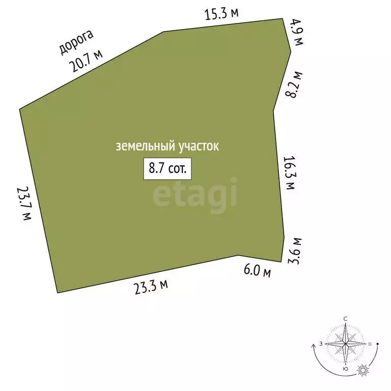 Дом в Петергоф, Широкая улица (120 м) - Фото 1