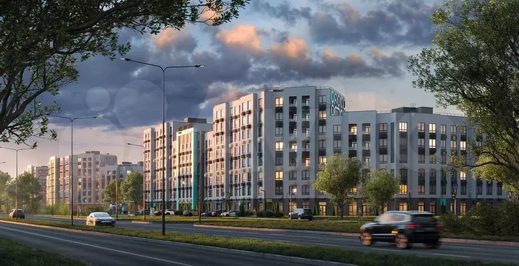 2-к. квартира, 62,2 м, 5/6 эт. - Фото 1