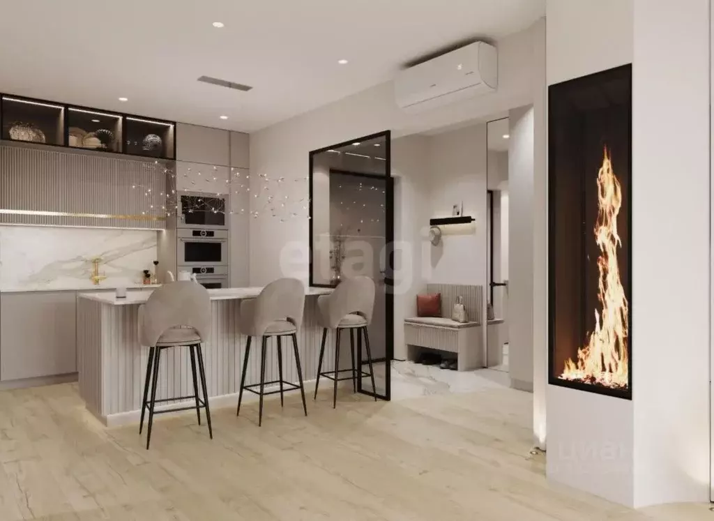 4-к кв. Татарстан, Казань ул. Шаляпина, 26 (81.9 м) - Фото 1