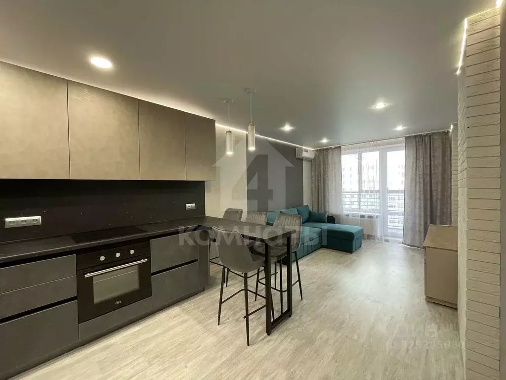 1-к кв. Воронежская область, Воронеж ул. 9 Января, 233/54 (49.7 м) - Фото 2