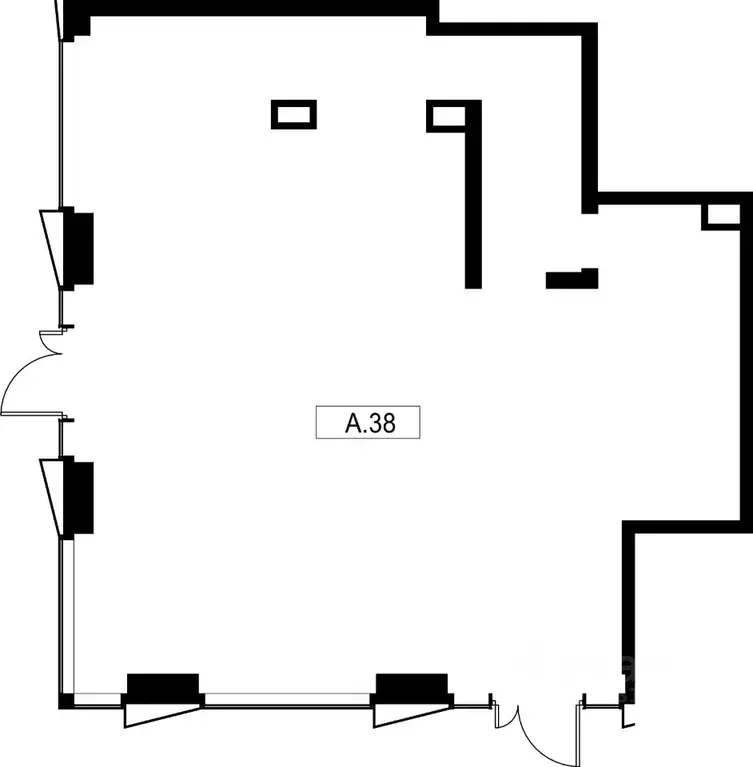 Помещение свободного назначения в Москва Вишневая ул., 7 (91 м) - Фото 1