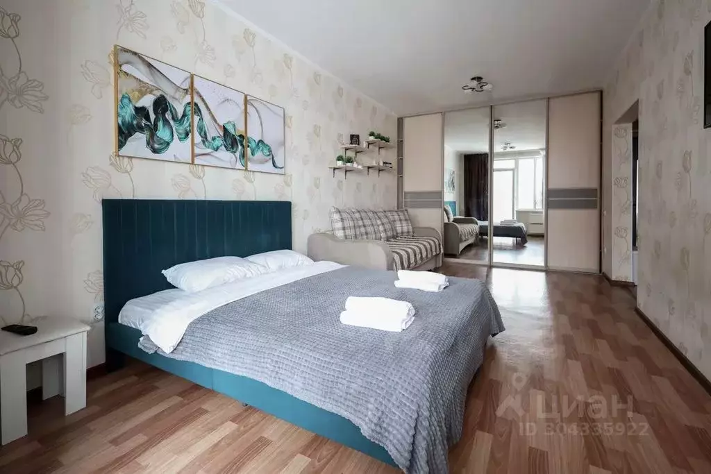 1-к кв. Красноярский край, Красноярск ул. Борисова, 44 (40.0 м) - Фото 0