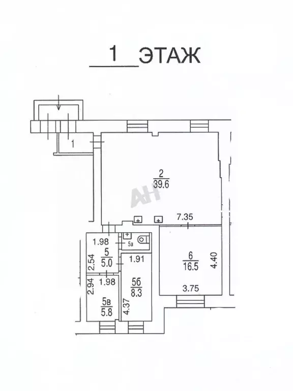 Помещение свободного назначения в Москва Кубанская ул., 14С1 (80 м) - Фото 1