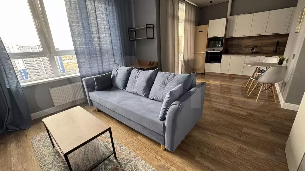 Квартира-студия, 34 м, 11/14 эт. - Фото 1