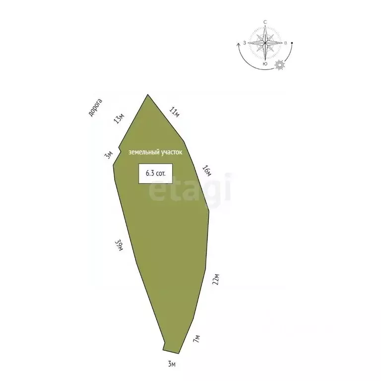 Участок в Крым, Ялта ул. Григорьева (6.3 сот.) - Фото 2