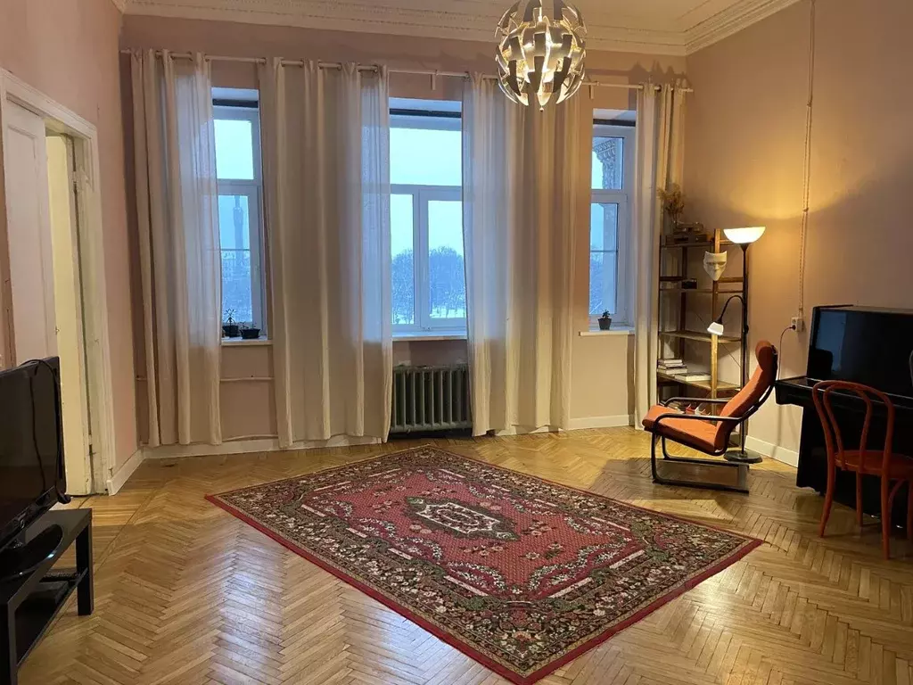 3-к кв. Санкт-Петербург Кронверкский просп., 21/2 (78.0 м) - Фото 0
