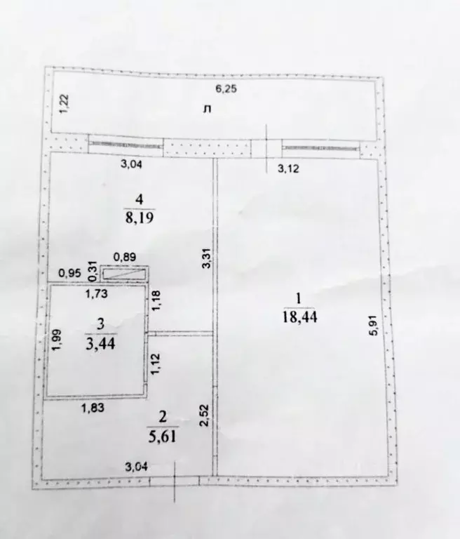 1-к кв. Ульяновская область, Ульяновск ул. Радищева, 143к1 (35.7 м) - Фото 2
