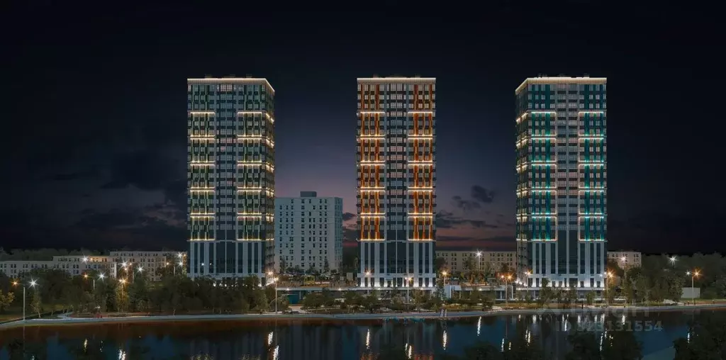 1-к кв. Московская область, Пушкино Надсоновский туп. (49.47 м) - Фото 2