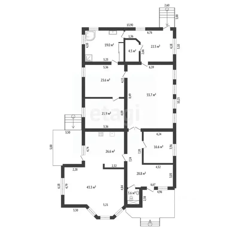 Дом в Амурская область, Благовещенск пос. Астрахановка, ул. Павленко, ... - Фото 2