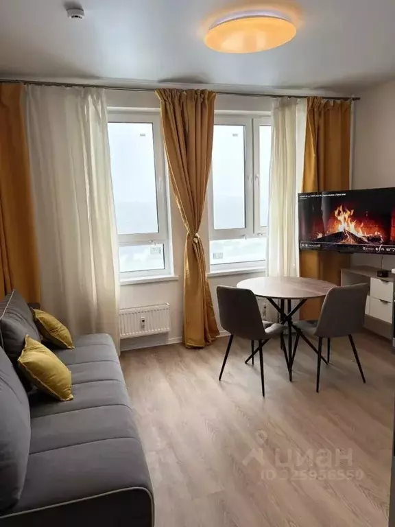 Студия Московская область, Химки городской округ, д. Юрлово к1/1 (22.0 ... - Фото 1