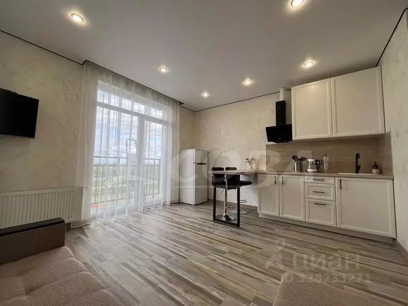 Студия Тюменская область, Тюмень ул. Краснооктябрьская, 16 (25.0 м) - Фото 1