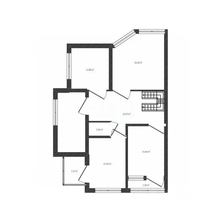 3-к кв. Брянская область, Брянск ул. Фокина, 93 (216.9 м) - Фото 1