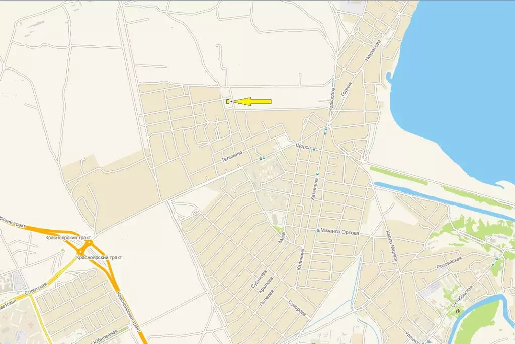 Участок в Хакасия, Усть-Абакан рп ул. П.А. Столыпина, 3 (11.0 сот.) - Фото 1