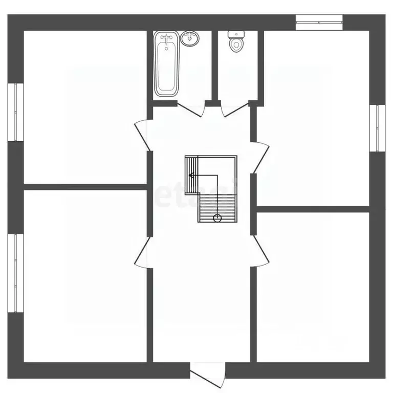 Дом в Нижегородская область, Выкса ул. 2-я Рудная, 11 (213 м) - Фото 2