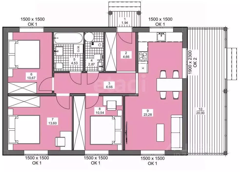 Дом в Красноярский край, Красноярск Лаванда садоводческое ... - Фото 1