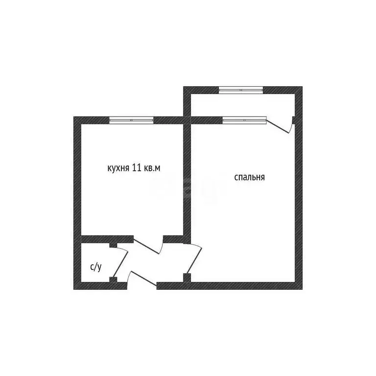 1-комнатная квартира: Краснодар, Кореновская улица, 61 (35 м) - Фото 0