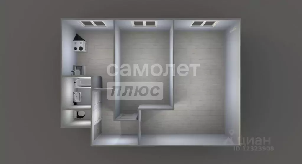 2-к кв. Московская область, Подольск Архивный проезд, 5 (41.4 м) - Фото 1