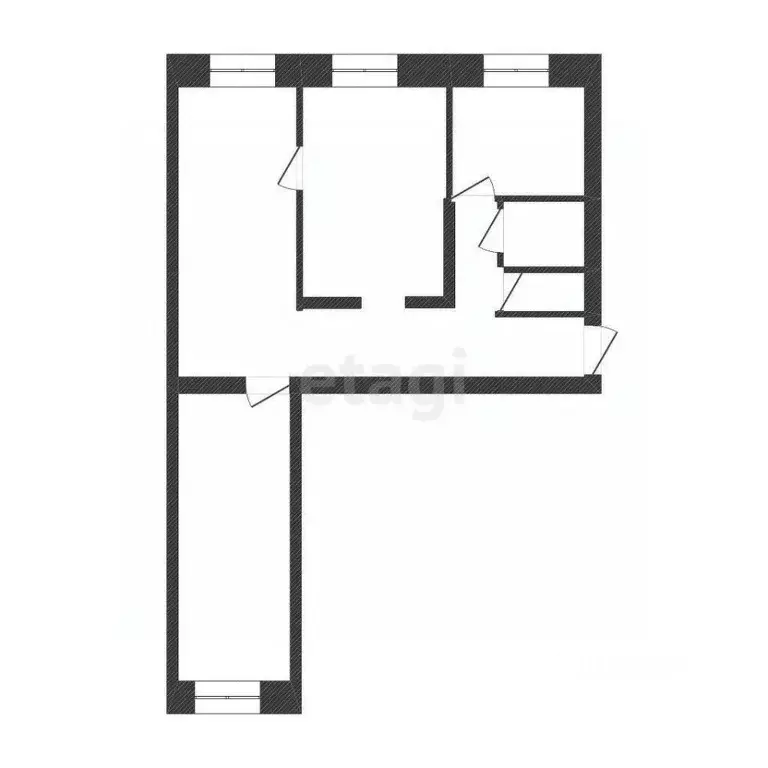 3-к кв. Хабаровский край, Комсомольск-на-Амуре Сортировочная ул., 7 ... - Фото 1