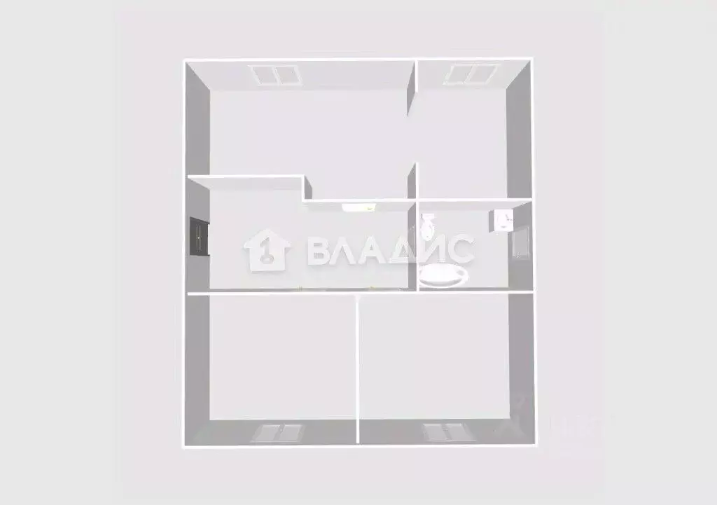 Дом в Пензенская область, с. Бессоновка проезд 2-й Магистральный (105 ... - Фото 1