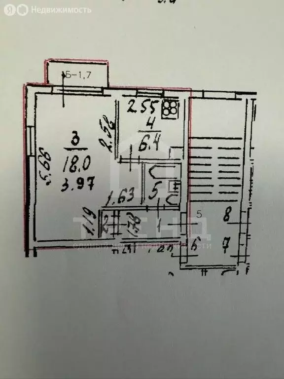 1-комнатная квартира: Санкт-Петербург, проспект Энергетиков, 28к1 (31 ... - Фото 1