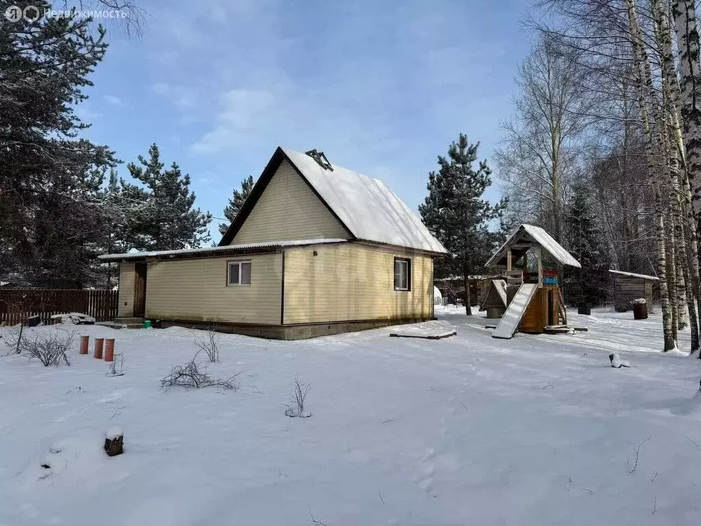 Дом в Псковский район, Карамышевская волость, садоводческое ... - Фото 0