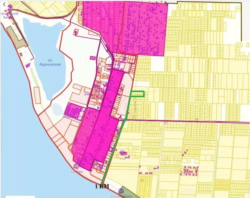 Участок в Крым, Сакский район, Молочненское с/пос, с. Витино  (6.0 ... - Фото 1