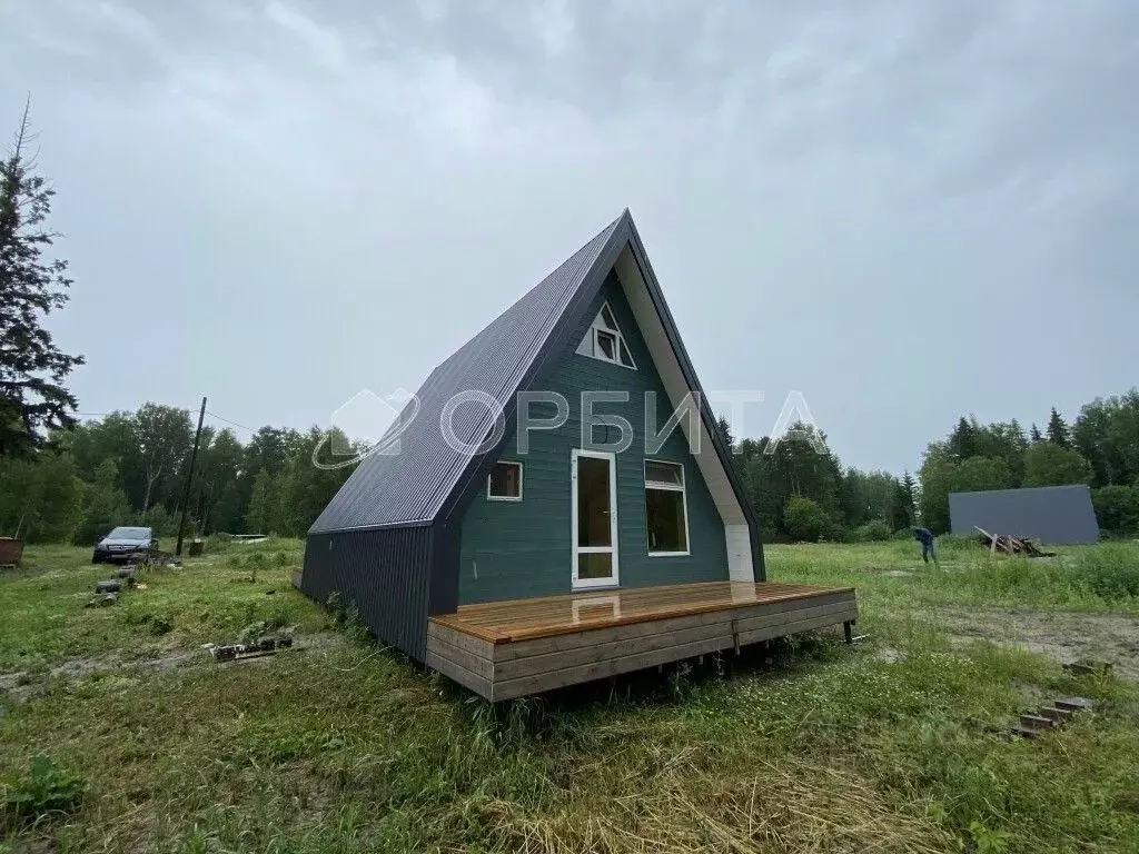 Дом в Тюменская область, Нижнетавдинский район, с. Тюнево  (82 м) - Фото 1