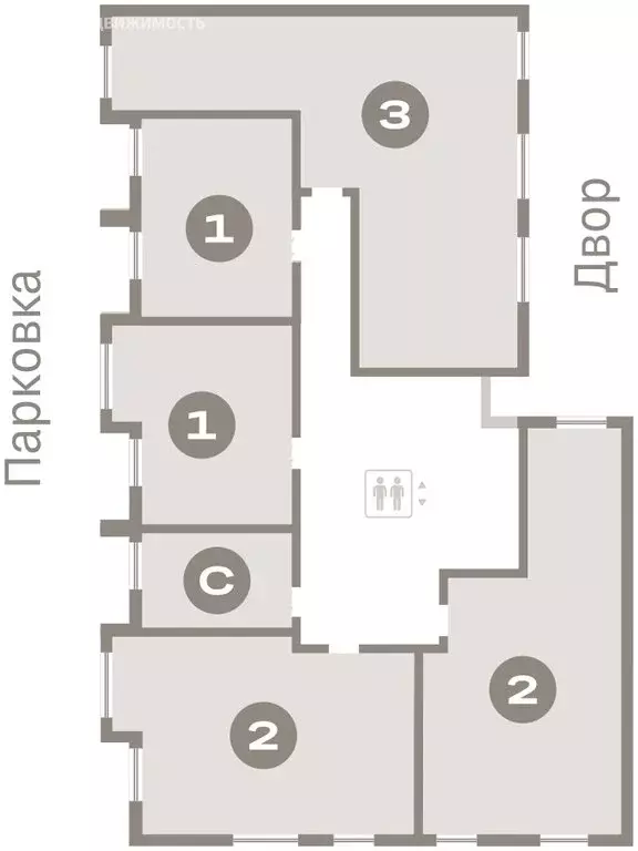 1-комнатная квартира: Екатеринбург, микрорайон Академический, 19-й ... - Фото 2