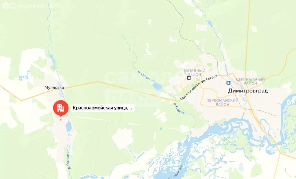 Участок в Мелекесский район, Мулловское городское поселение, рабочий ... - Фото 1