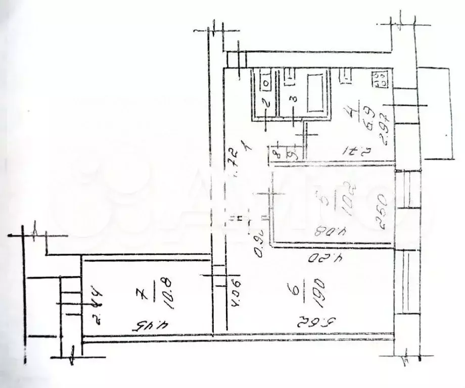 3-к. квартира, 57 м, 2/9 эт. - Фото 0