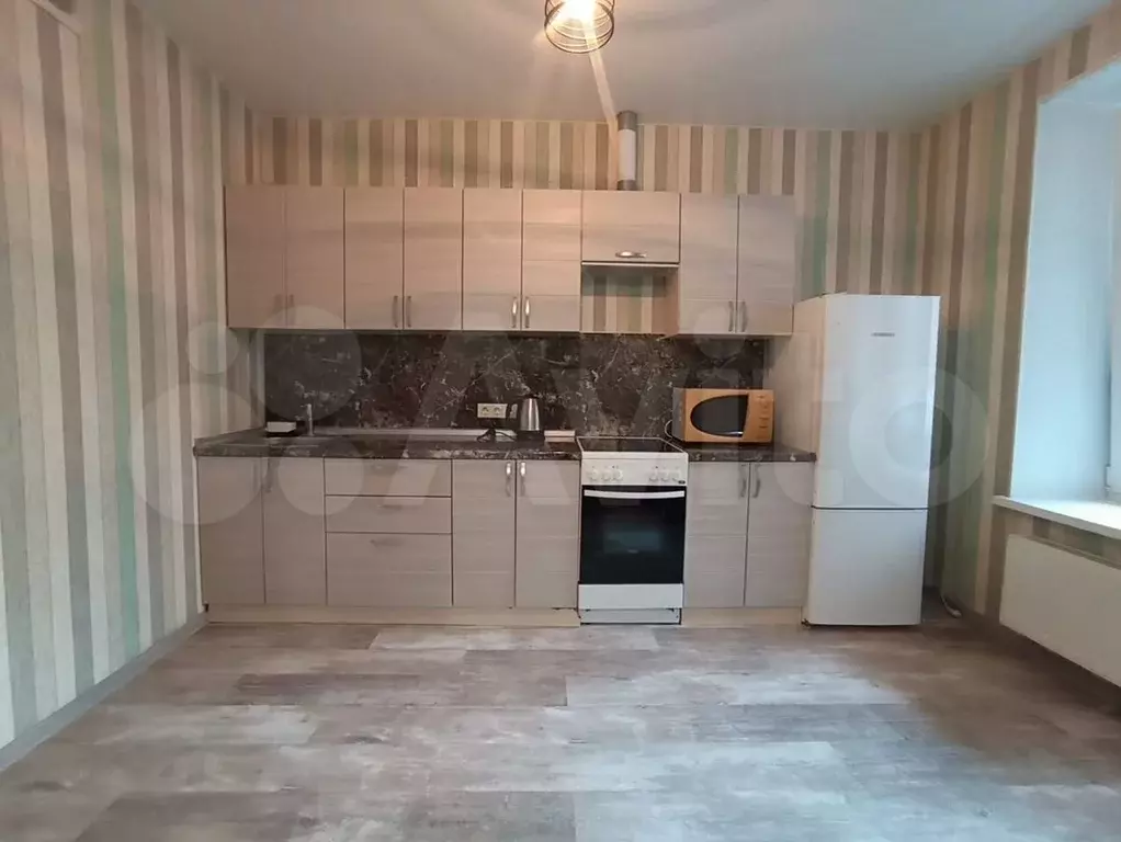 1-к. квартира, 39 м, 3/21 эт. - Фото 1