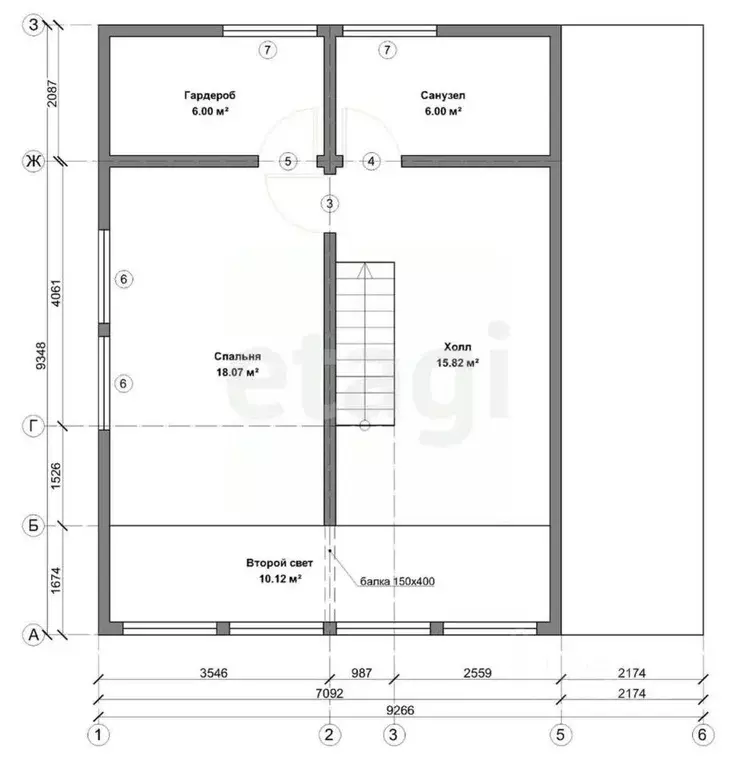Дом в Кемеровская область, Новокузнецк Памирская ул., 52 (122 м) - Фото 2