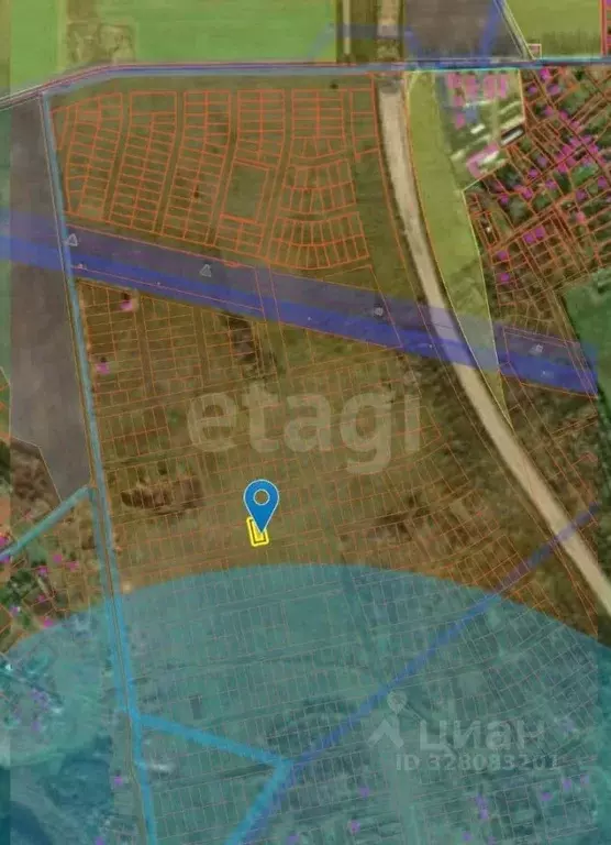 Участок в Псковская область, Псковский район, Завеличенская волость, ... - Фото 1