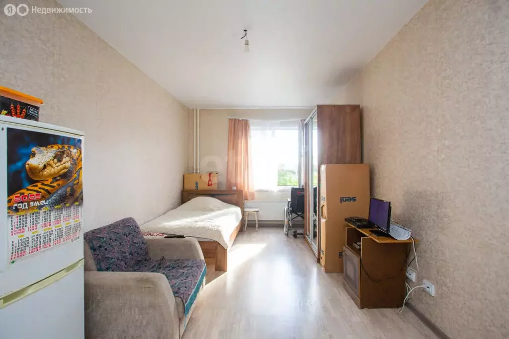 Квартира-студия: Кемерово, бульвар Строителей, 69 (28.5 м) - Фото 0