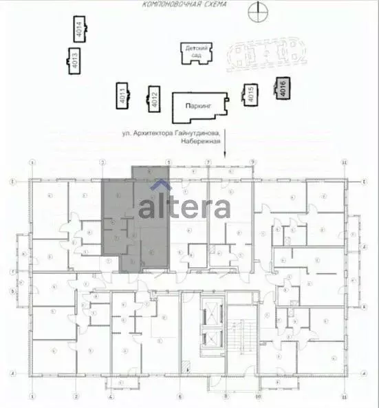 2-к кв. Татарстан, Казань ул. Архитектора Гайнутдинова, 22 (45.0 м) - Фото 0