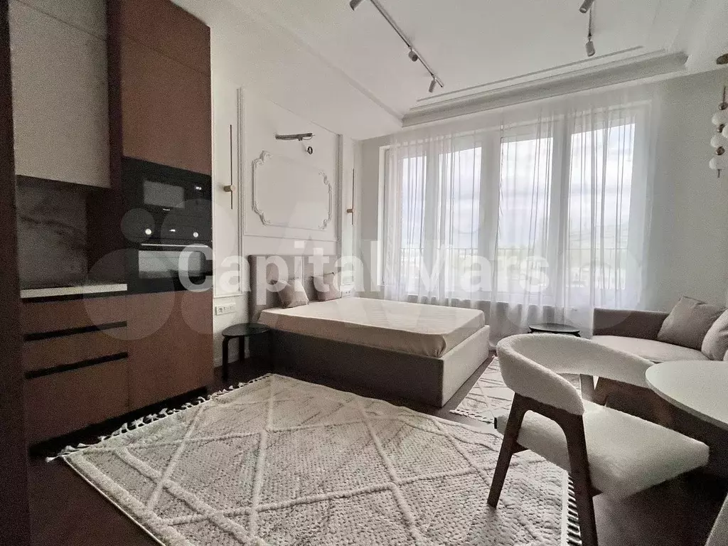1-к. квартира, 30 м, 3/34 эт. - Фото 0